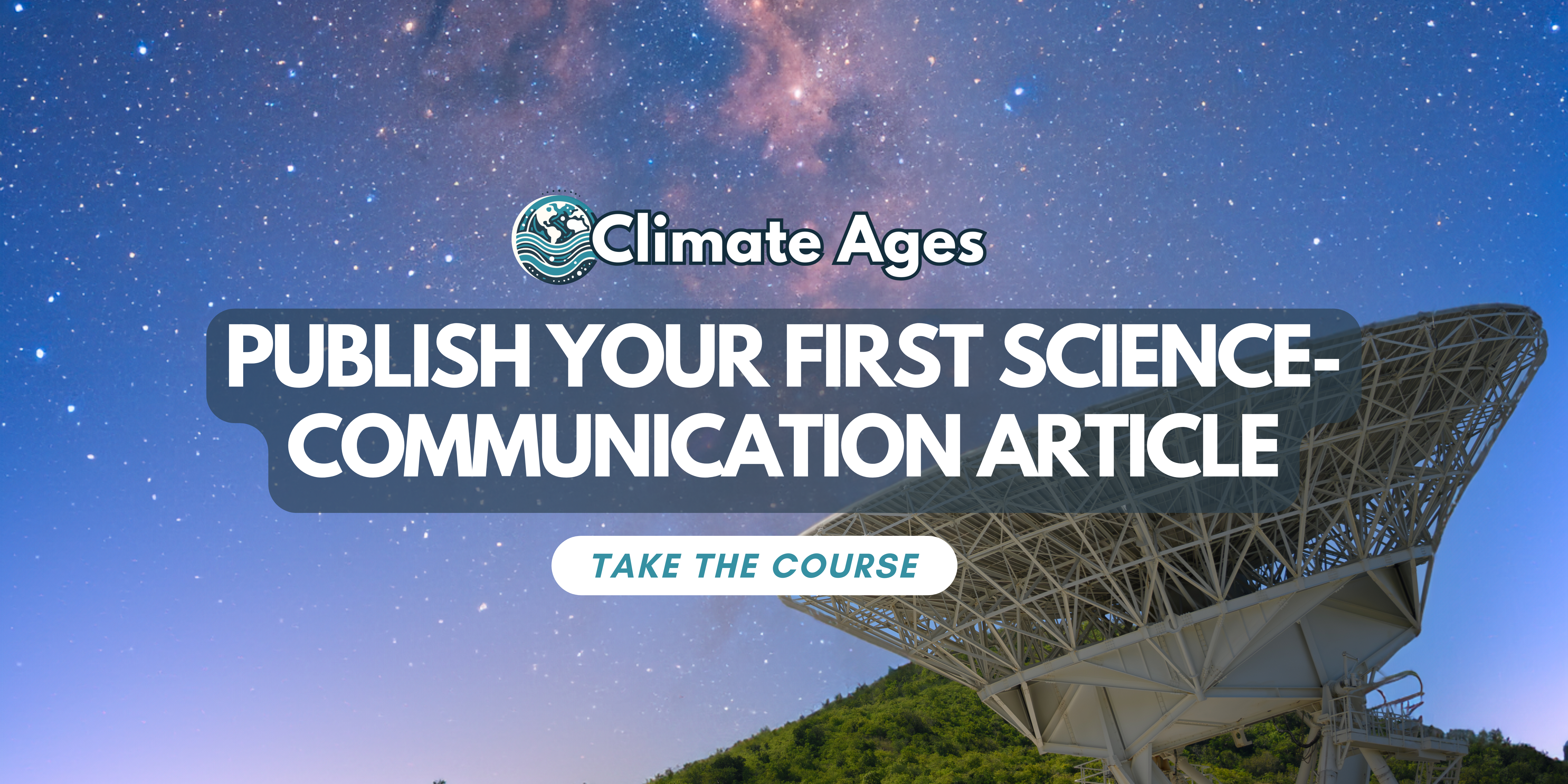 Publish Your First Science-Comm Article