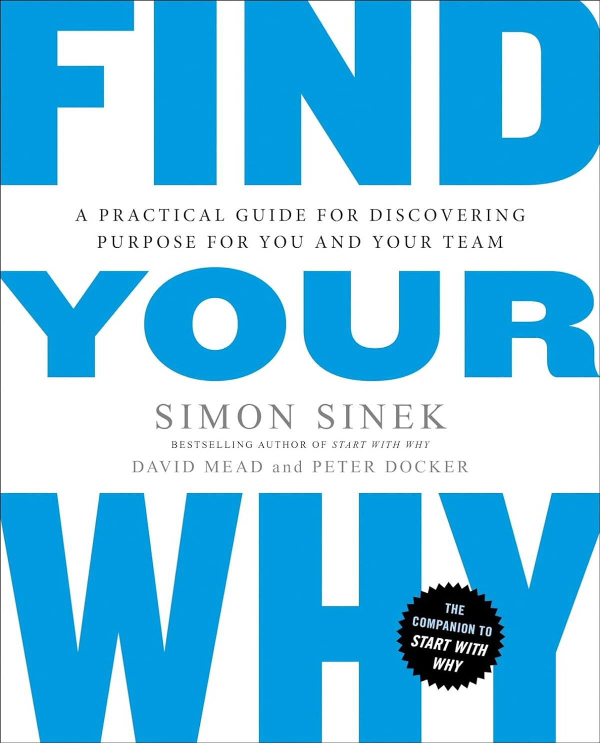 Cover of the Book "Find Your Why"