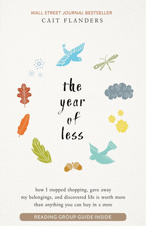 cover of the book "the year of less"